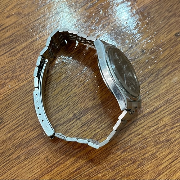 Men’s Vintage Seiko Quartz Day Date Watch 7123-8430-P Stainless Steel - Picture 5 of 8